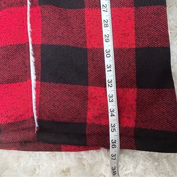 Steve Madden Plaid Faux Sherpa Collared Trench Coat NWT - Picture 16 of 16